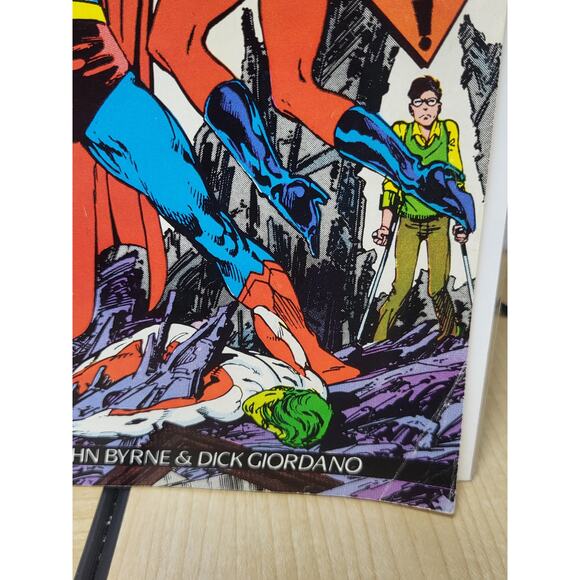 Action Comics #584 (1987) 1st John Byrne Art / 1st app Post Crisis Superman - Picture 4 of 7